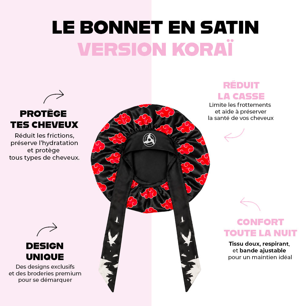 Aka Vision - Bonnet en Satin KORAÏ