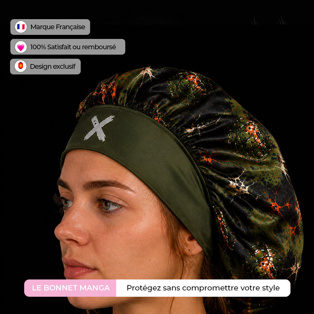 DYNAMIGHT - BONNET EN SATIN KORAÏ
