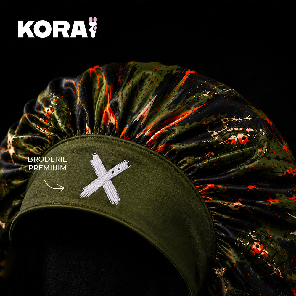 DYNAMIGHT - BONNET EN SATIN KORAÏ