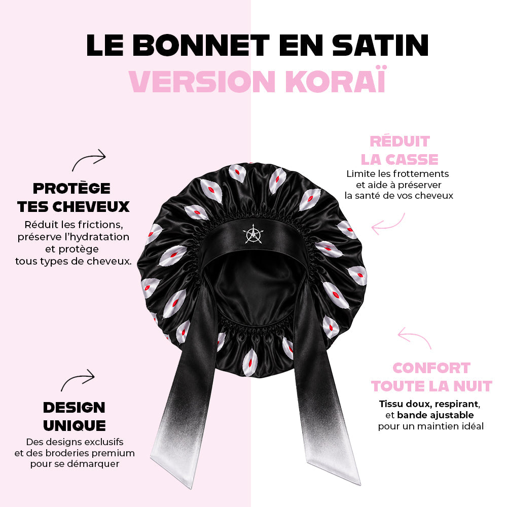 Spirit King - Bonnet en Satin KORAÏ