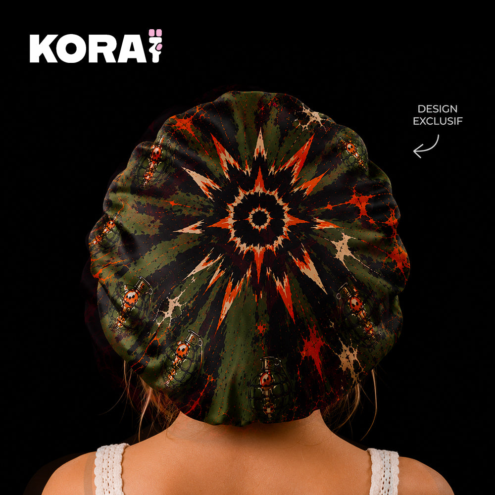 DYNAMIGHT - BONNET EN SATIN KORAÏ