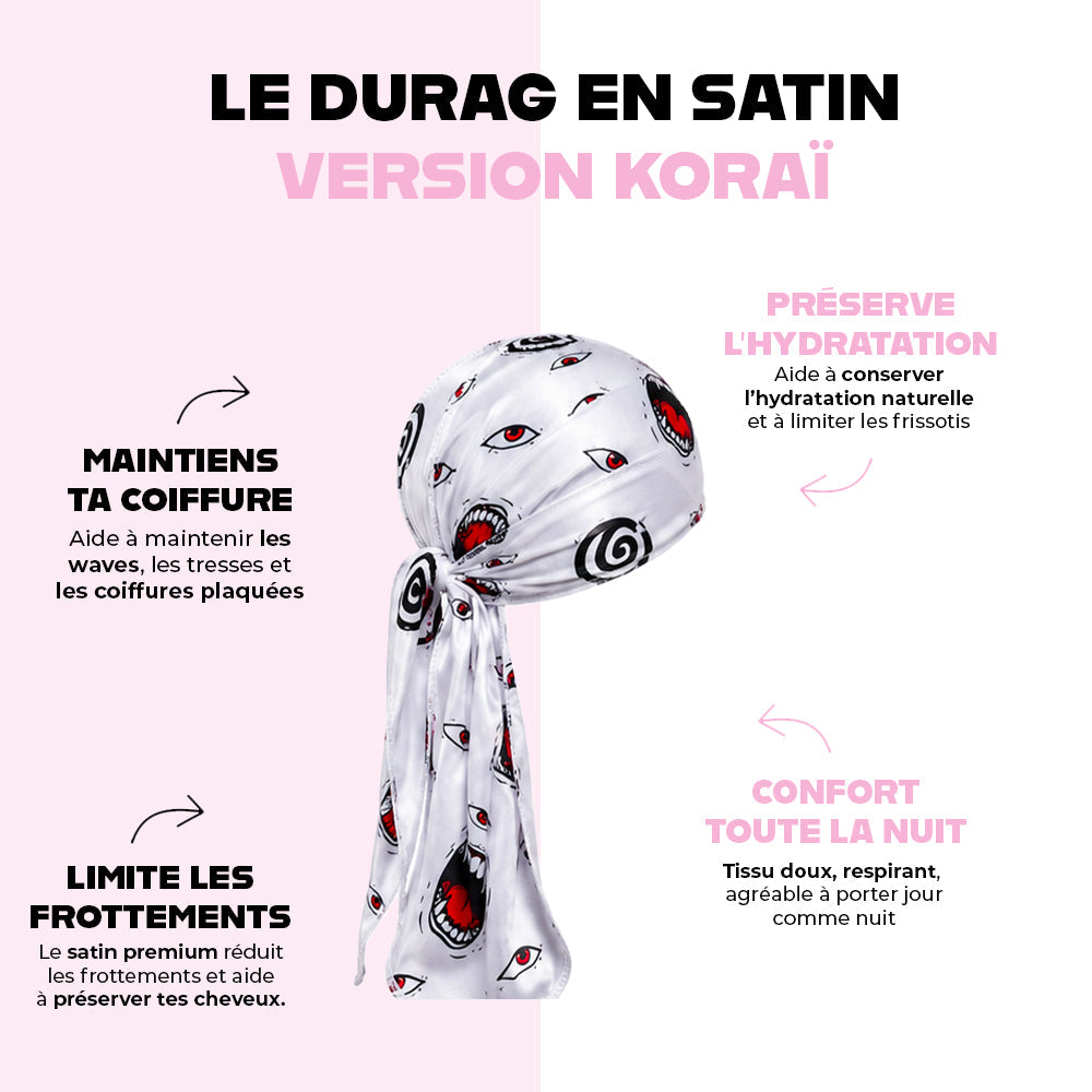 Oni King - Durag en Satin KORAÏ