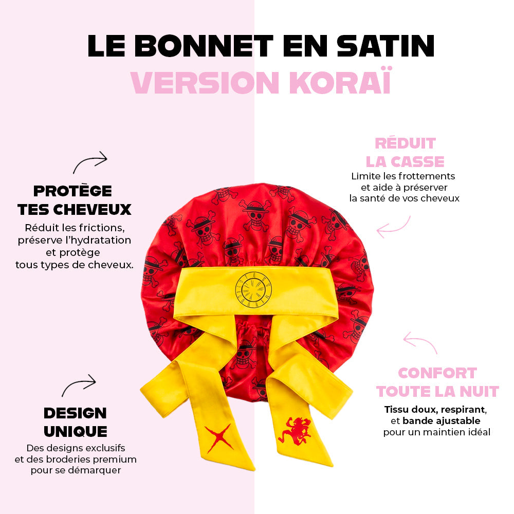 Pirate Glow - Bonnet en Satin KORAÏ